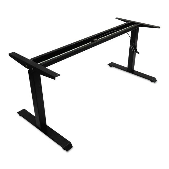 AdaptivErgo Pneumatic Height-Adjustable Table Base, 26.18" to 39.57", Black1