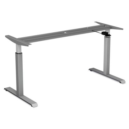 AdaptivErgo Pneumatic Height-Adjustable Table Base, 26.18" to 39.57", Gray1