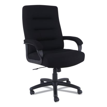 Alera Kesson Series High-Back Office Chair, Supports Up to 300 lb, 19.21" to 22.7" Seat Height, Black1