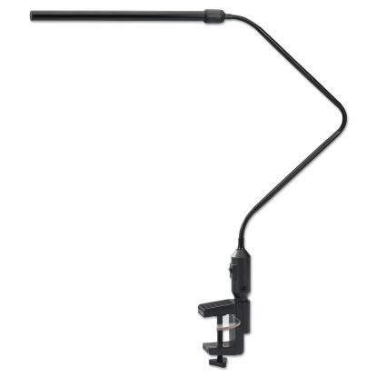 LED Desk Lamp With Interchangeable Base Or Clamp, 5.13"w x 21.75"d x 21.75"h, Black1