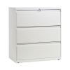 Lateral File, 3 Legal/Letter/A4/A5-Size File Drawers, Putty, 36" x 18" x 39.5"1