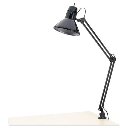 Architect Lamp, Adjustable, Clamp-on, 6.75"w x 20"d x 28"h, Black1