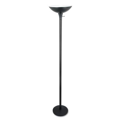 Torchier Floor Lamp, 12.5"w x 12.5"d x 72"h, Matte Black1
