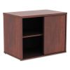 Alera Open Office Low Storage Cabinet Credenza, 29 1/2 x 19 1/8x 22 7/8, Cherry1