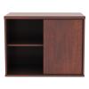 Alera Open Office Low Storage Cabinet Credenza, 29 1/2 x 19 1/8x 22 7/8, Cherry2