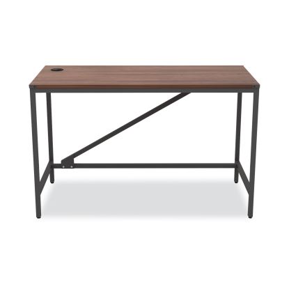 Industrial Series Table Desk, 47.25" x 23.63" x 29.5", Modern Walnut1