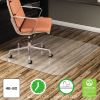 All Day Use Non-Studded Chair Mat for Hard Floors, 46 x 60, Rectangular, Clear2