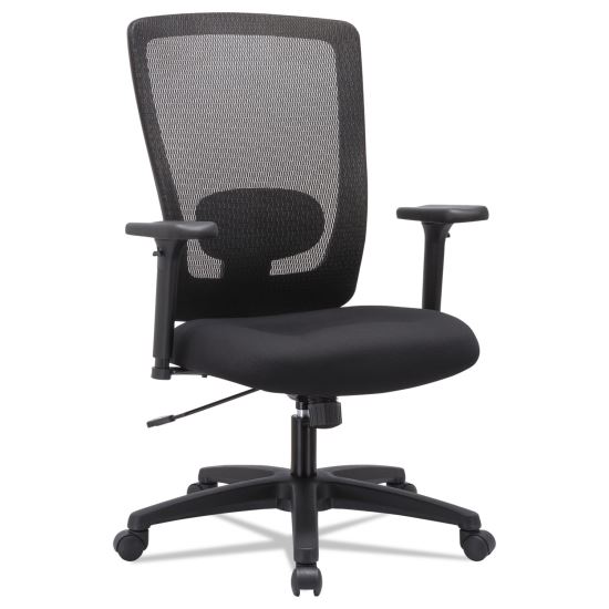 Alera Envy Series Mesh High-Back Swivel/Tilt Chair, Supports Up to 250 lb, 16.88" to 21.5" Seat Height, Black1