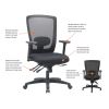 Alera Envy Series Mesh Mid-Back Multifunction Chair, Supports Up to 250 lb, 17" to 21.5" Seat Height, Black2