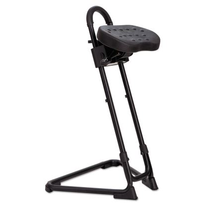 Alera SS Series Sit/Stand Adjustable Stool, Supports Up to 300 lb, Black1