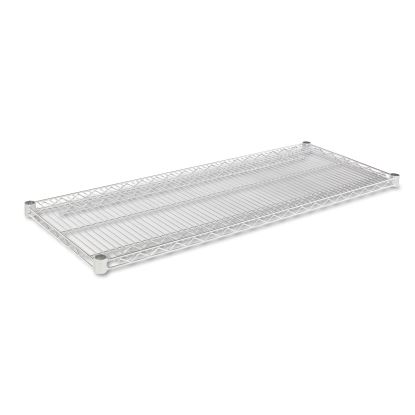 Industrial Wire Shelving Extra Wire Shelves, 48w x 18d, Silver, 2 Shelves/Carton1