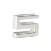 Wire Shelving S Hooks, Metal, Silver, 4 Hooks/Pack1