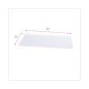 Shelf Liners For Wire Shelving, Clear Plastic, 36w x 18d, 4/Pack2