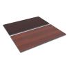 Reversible Laminate Table Top, Rectangular, 59.38w x 29.5,Medium Cherry/Mahogany1