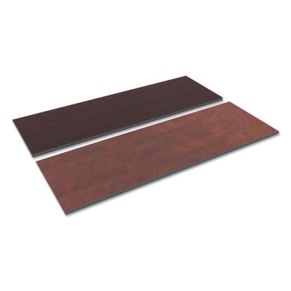 Reversible Laminate Table Top, Rectangular, 71.5w x 23.63,Medium Cherry/Mahogany1