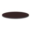 Reversible Laminate Table Top, Round, 35.38w x 35.38d, Medium Cherry/Mahogany1