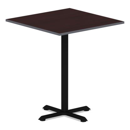 Reversible Laminate Table Top, Square, 35.38w x 35.38d, Medium Cherry/Mahogany1