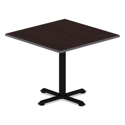 Reversible Laminate Table Top, Square, 35.38w x 35.38d, Espresso/Walnut1