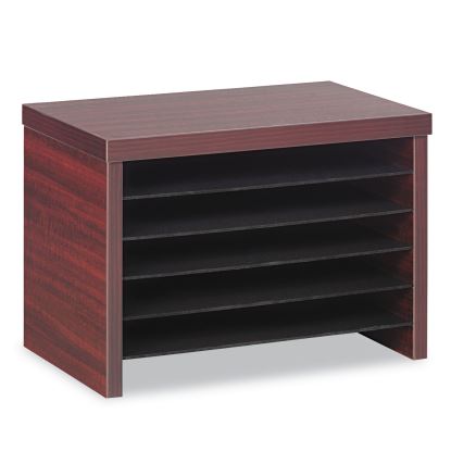 Alera Valencia Under Counter File Organizer Shelf, 15.75w x 9.88d x 10.88h, Mahogany1