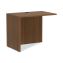 Alera Valencia Series Reversible Return/Bridge Shell, 35w x 23.63d x 29.5h, Modern Walnut1