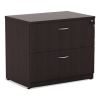 Alera Valencia Series Lateral File, 2 Legal/Letter-Size File Drawers, Espresso, 34" x 22.75" x 29.5"2