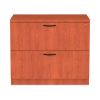 Alera Valencia Series Lateral File, 2 Legal/Letter-Size File Drawers, Medium Cherry, 34" x 22.75" x 29.5"1