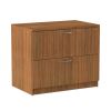 Alera Valencia Series Lateral File, 2 Legal/Letter-Size File Drawers, Modern Walnut, 34" x 22.75" x 29.5"2