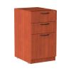 Alera Valencia Series Full Pedestal File, Left/Right, 3-Drawers: Box/Box/File, Legal/Letter, Cherry, 15.63" x 20.5" x 28.5"2