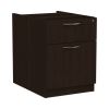 Alera Valencia Series Hanging Pedestal File, Left/Right, 2-Drawers: Box/File, Legal/Letter, Espresso, 15.63" x 20.5" x 19.25"2