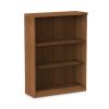 Alera Valencia Series Bookcase, Three-Shelf, 31 3/4w x 14d x 39 3/8h, Mod Walnut1