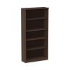 Alera Valencia Series Bookcase, Five-Shelf, 31 3/4w x 14d x 64 3/4h, Espresso1