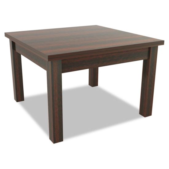 Alera Valencia Series Occasional Table, Rectangle, 23.63w x20d x20.38h, Mahogany1