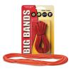 Big Bands Rubber Bands, Size 117B, 0.06" Gauge, Red, 12/Pack2