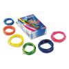 Brites Pic-Pac Rubber Bands, Size 54 (Assorted), 0.04" Gauge, Assorted Colors, 1.5 oz Box2
