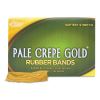 Pale Crepe Gold Rubber Bands, Size 19, 0.04" Gauge, Golden Crepe, 1 lb Box, 1,890/Box1