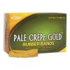 Pale Crepe Gold Rubber Bands, Size 19, 0.04" Gauge, Golden Crepe, 1 lb Box, 1,890/Box2