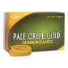 Pale Crepe Gold Rubber Bands, Size 32, 0.04" Gauge, Crepe, 1 lb Box, 1,100/Box2