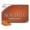 Non-Latex Rubber Bands, Size 33, 0.04" Gauge, Orange, 1 lb Box, 720/Box2