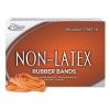 Non-Latex Rubber Bands, Size 64, 0.04" Gauge, Orange, 1 lb Box, 380/Box2