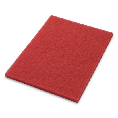 Buffing Pads, 14 x 20, Red, 5/Carton1