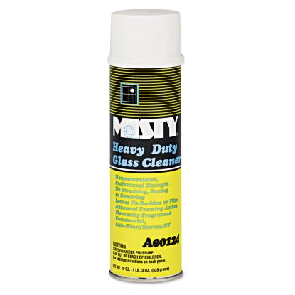 Heavy-Duty Glass Cleaner, Citrus, 20 oz Aerosol Spray, 12/Carton1