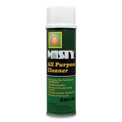Green All-Purpose Cleaner, Citrus Scent, 19 oz Aerosol Spray, 12/Carton1
