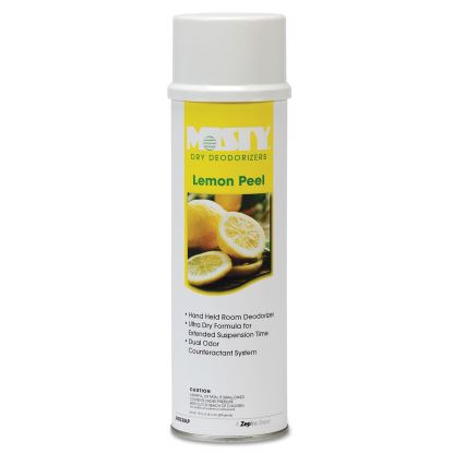 Handheld Air Deodorizer, Lemon Peel, 10 oz Aerosol Spray, 12/Carton1