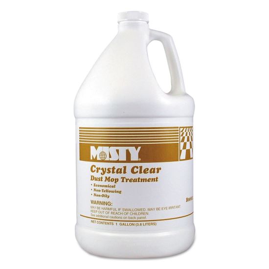 Crystal Clear Dust Mop Treatment, Slightly Fruity Scent, 1 gal Bottle1