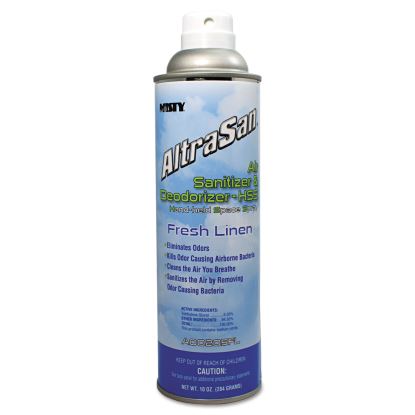 AltraSan Air Sanitizer and Deodorizer, Fresh Linen, 10 oz Aerosol Spray1