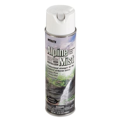 Hand-Held Odor Neutralizer, Alpine Mist, 10 oz Aerosol Spray, 12/Carton1