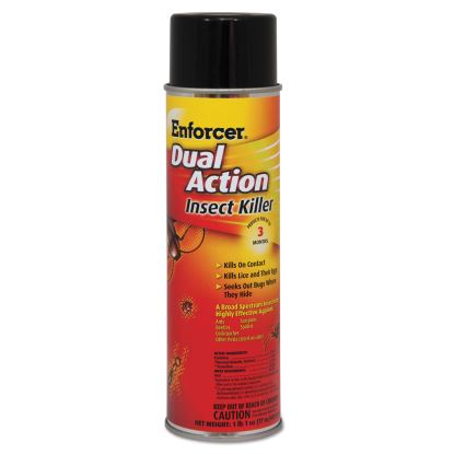 Dual Action Insect Killer, For Flying/Crawling Insects, 17 oz Aerosol Spray, 12/Carton1