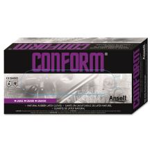 Conform Natural Rubber Latex Gloves, 5 mil, X-Large, 100/Box1