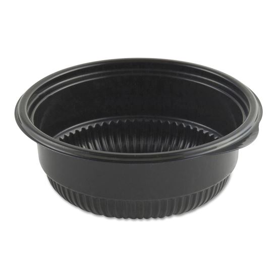 MicroRaves Incredi-Bowl Base, 8 oz, 4.75" Diameter x 1.75"h, Black, 500/Carton1