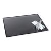Lift-Top Pad Desktop Organizer, with Clear Overlay, 22 x 17, Black1
